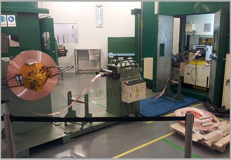 二合一矯正機應用,二合一材料整平機配NC伺服送料機 二合一矯正機應用,二合一材料整平機配NC伺服送料機